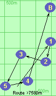 Route >7580m