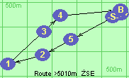Route >5010m  ŽSE