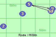 Route >1630m