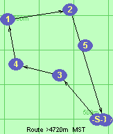 Route >4720m  MST